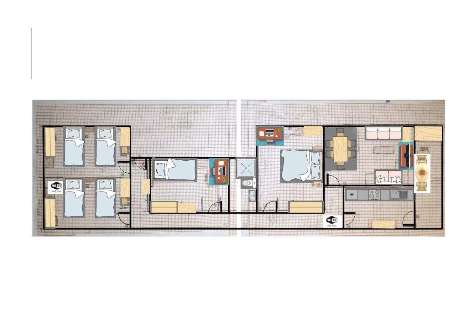 Апартаменты Girona Centro 7Pax Экстерьер фото
